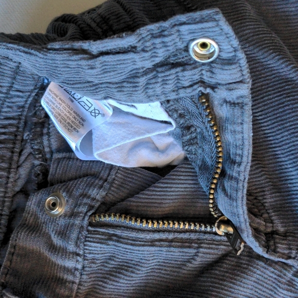 Old Navy Grey Corduroy Toddler Pants * 12-18M - Picture 3 of 5